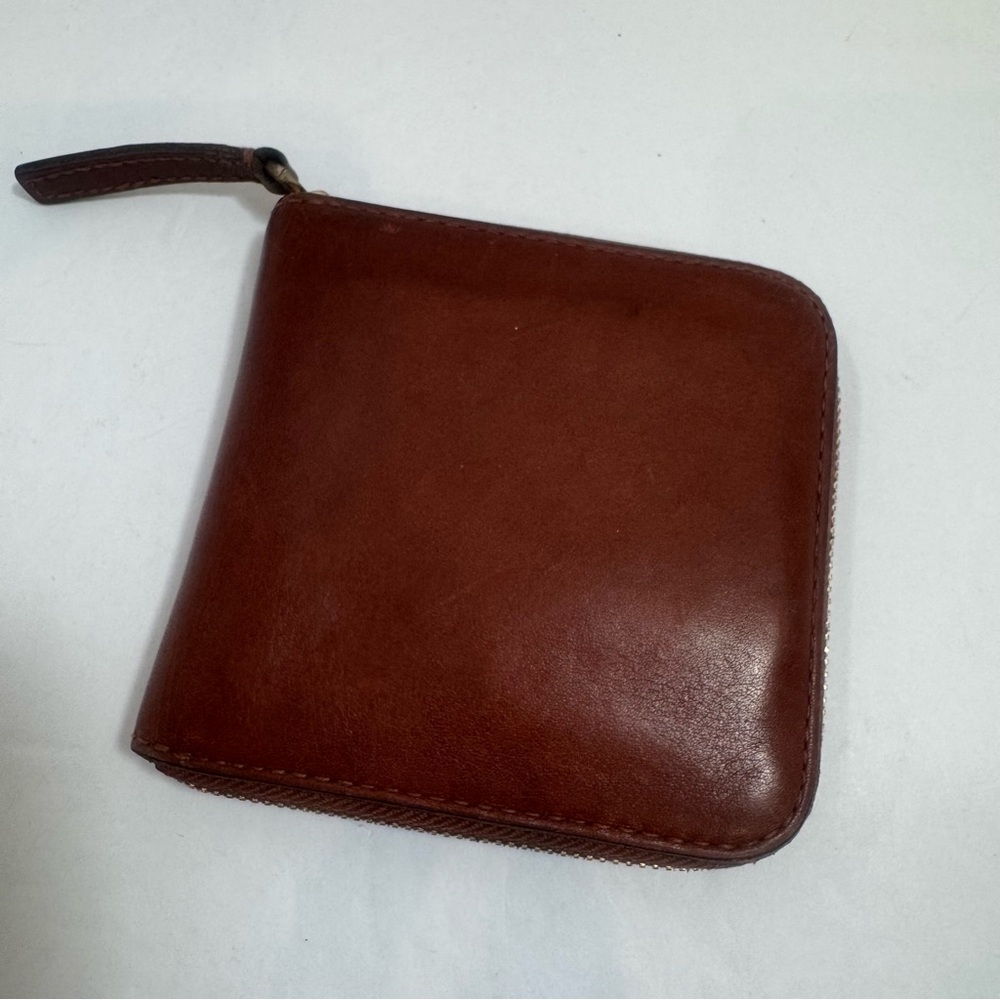 Madewell Women’s The Essential Zip Leather Wallet Warm Cinnamon (NN468)